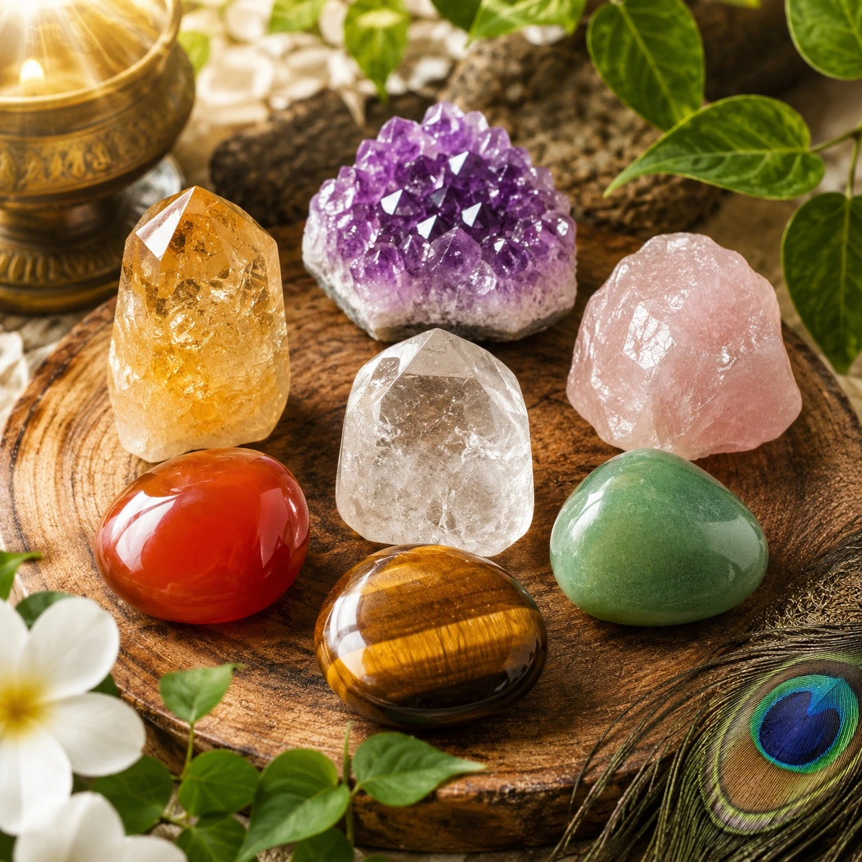 Best Gemstones For Positive Energy || Pooja || Astroakaay